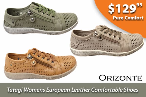 Orizonte Taragi Womens European Leather Comfortable Shoes