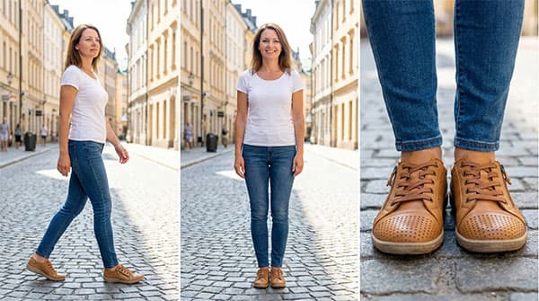 Orizonte Taragi Womens European Leather Comfortable Shoes