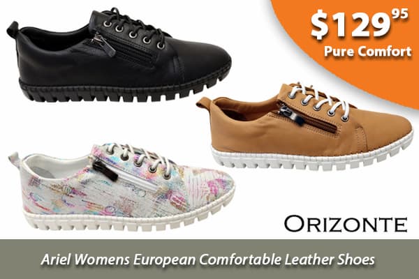 Orizonte Ariel Womens European Comfortable Leather Shoes