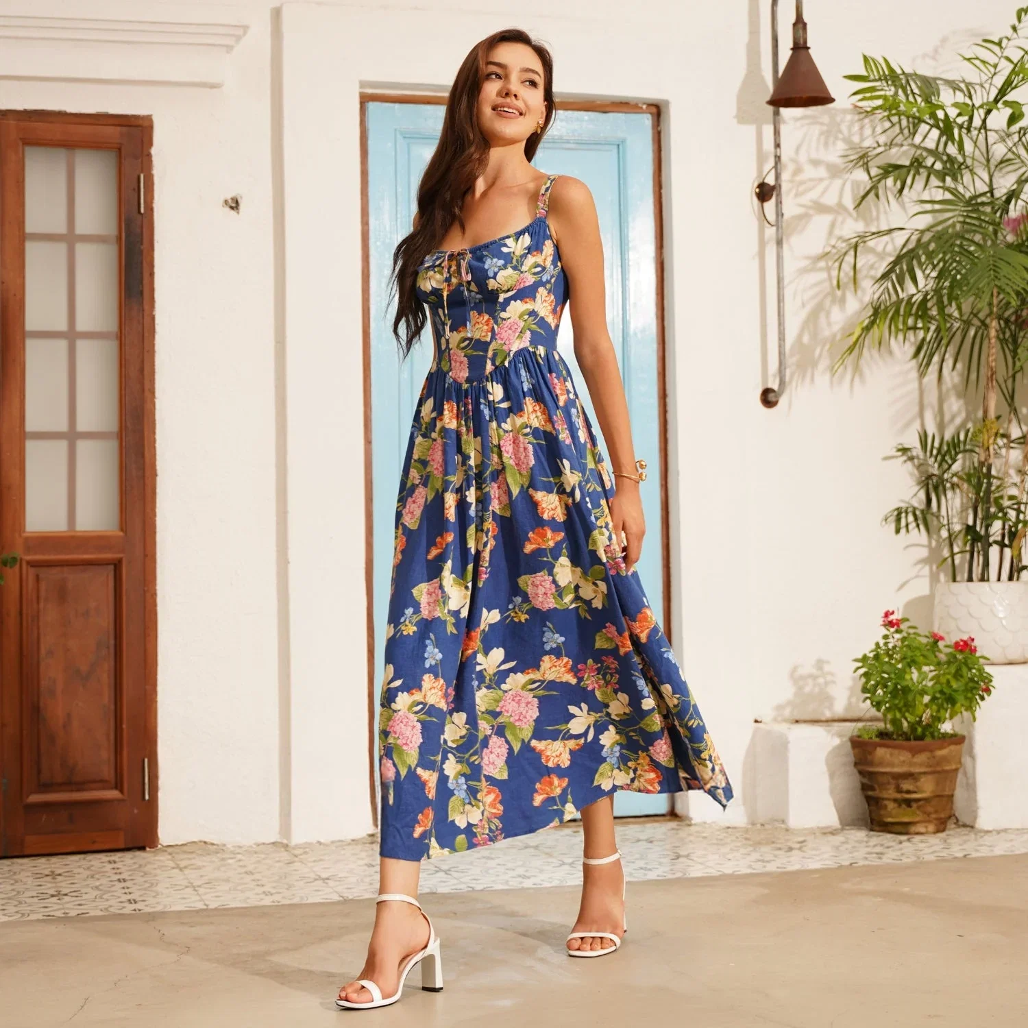 Image of EVI LINEN DRESS