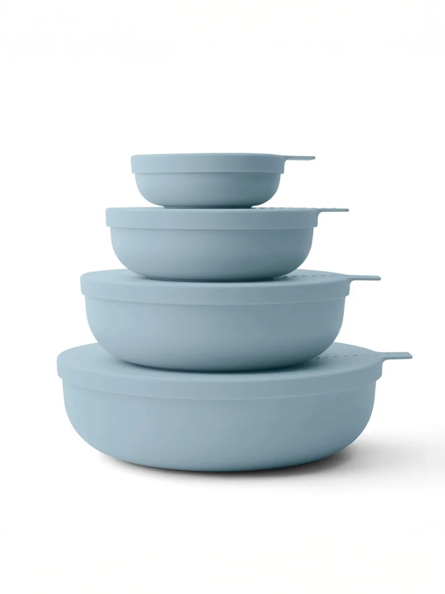 Image of Nesting Bowls in Sky - Set of 4