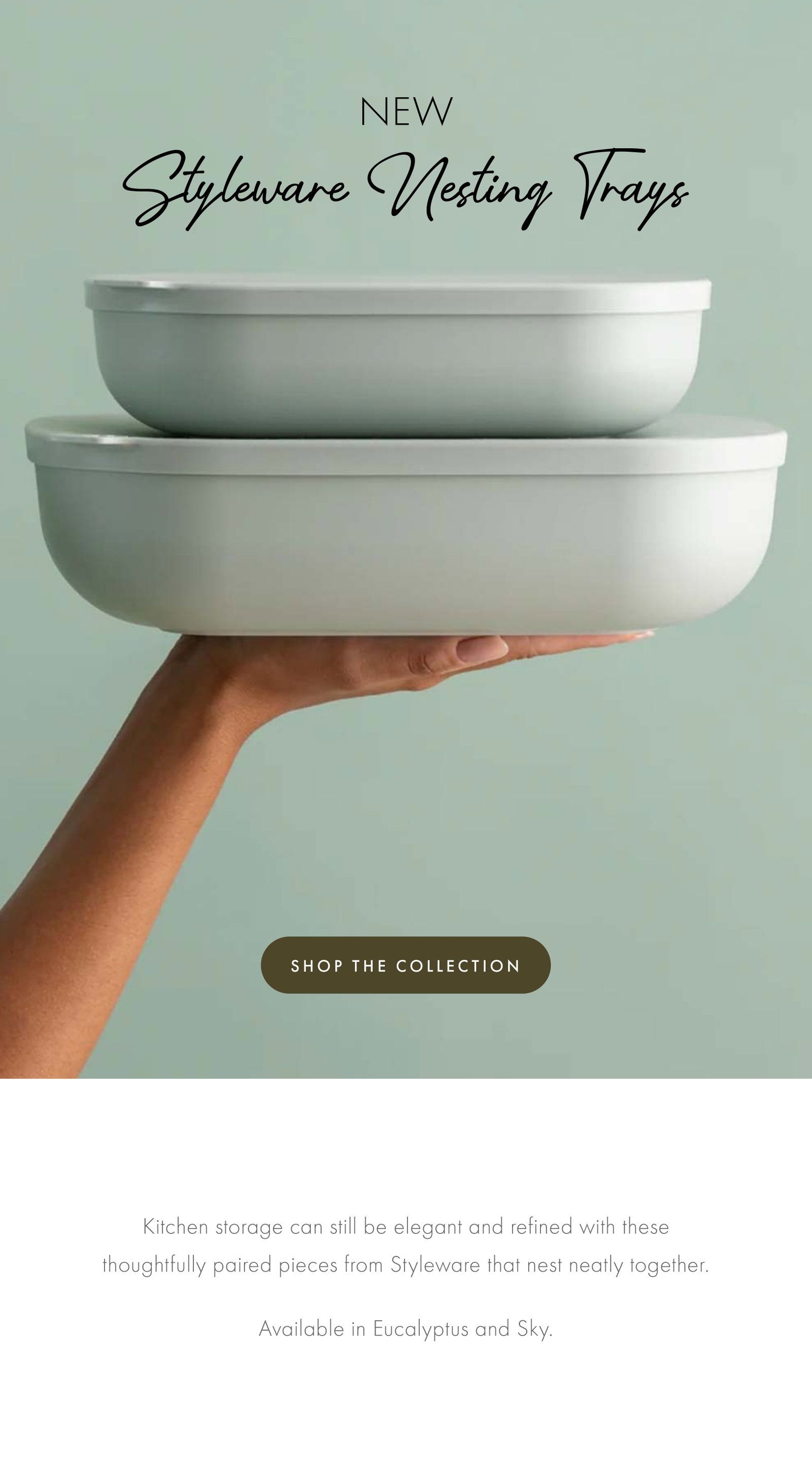NEW Styleware Nesting Trays