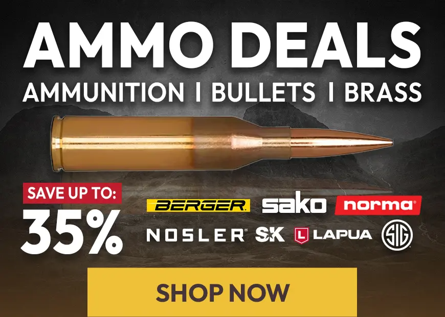 Ammo Deals - Save up to 35%
