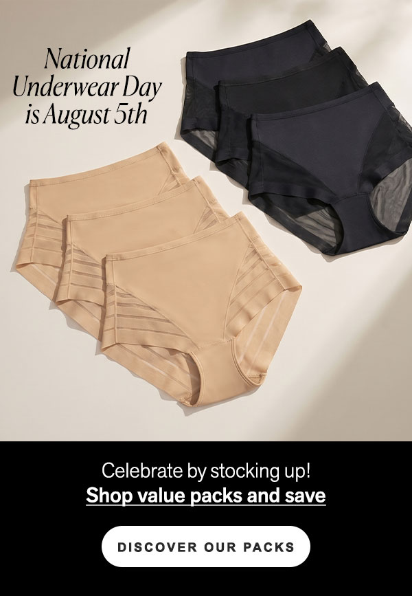Value pack underwear at Leonisa