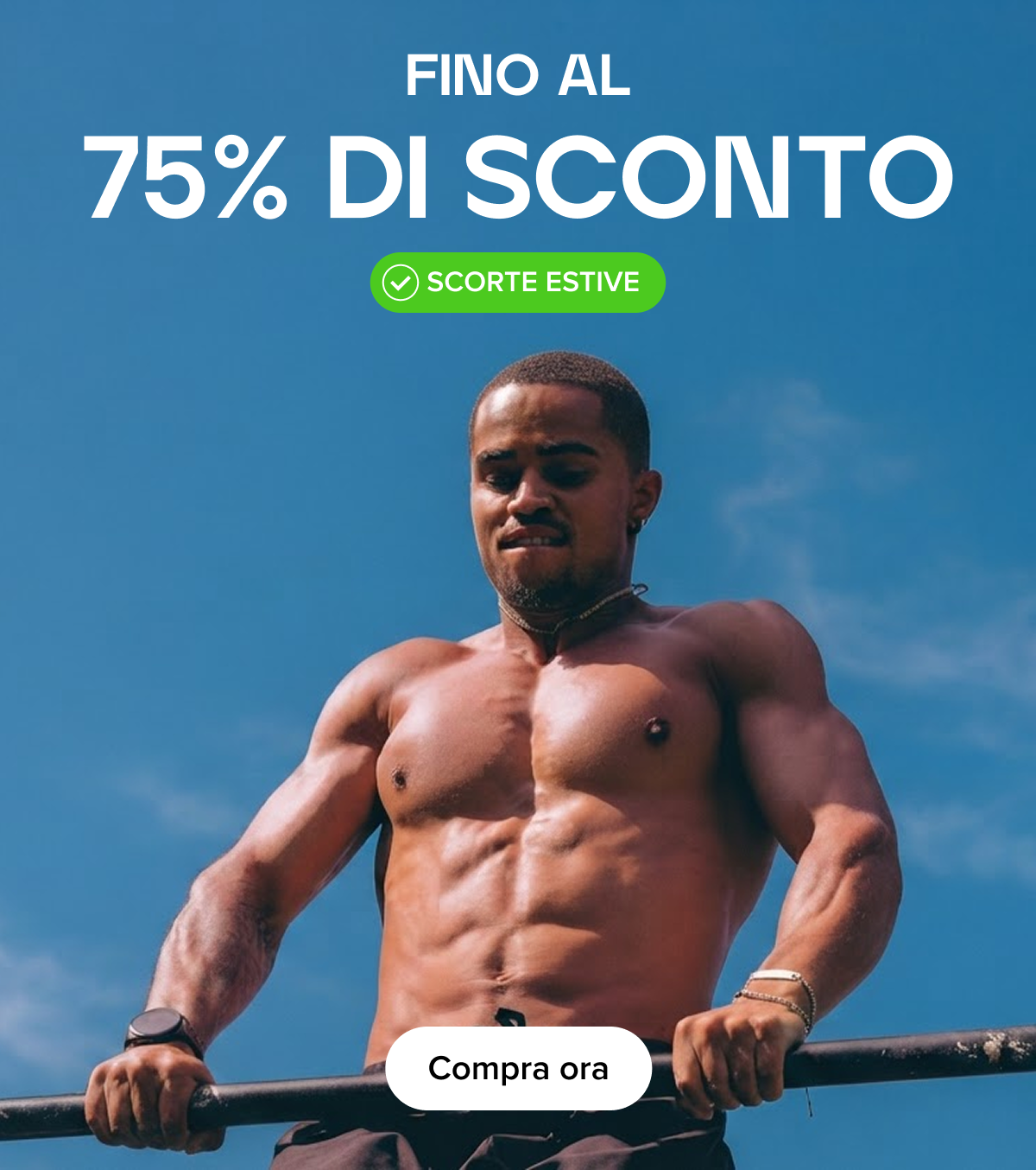 FINO AL 80% DI SCONTO