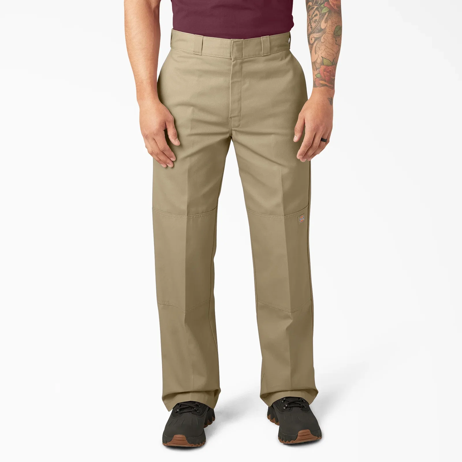 Image of Loose Fit Double Knee Work Pants