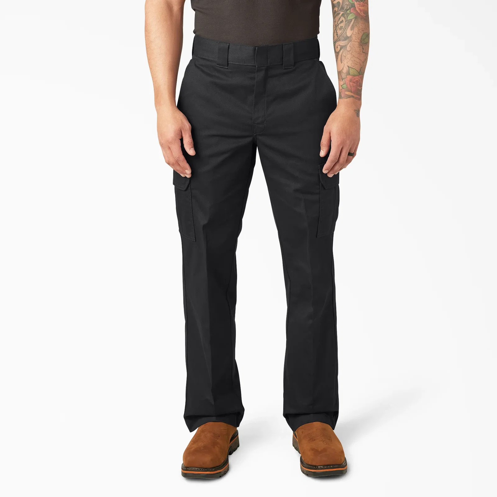 Image of Relaxed Fit Cargo Work Pants
