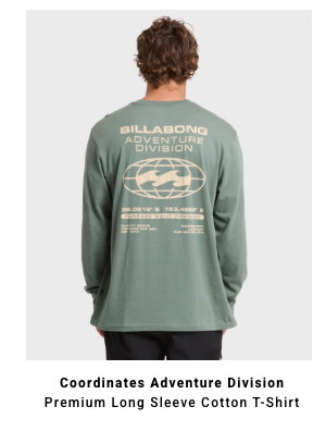 Coordinates Adventure Division Premium Long Sleeve Cotton T-Shirt