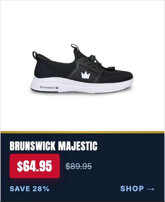 Brunswick Women's Majestic Black bowling shoes