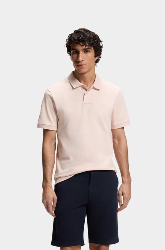Boss-Orange-polo-roze