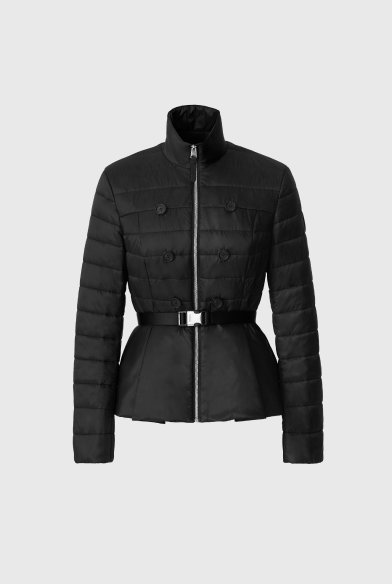SERAFINA Quilted Belted Jacket