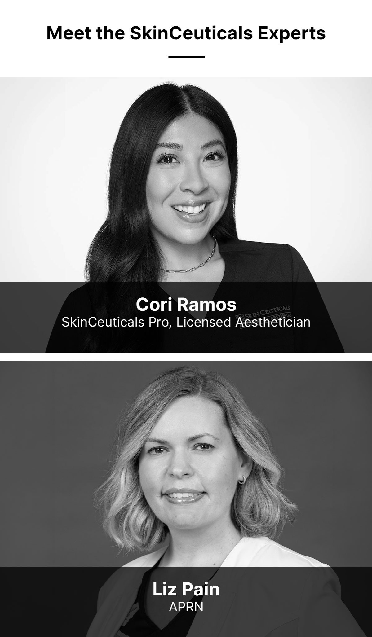 Meet the SkinCeuticals Experts