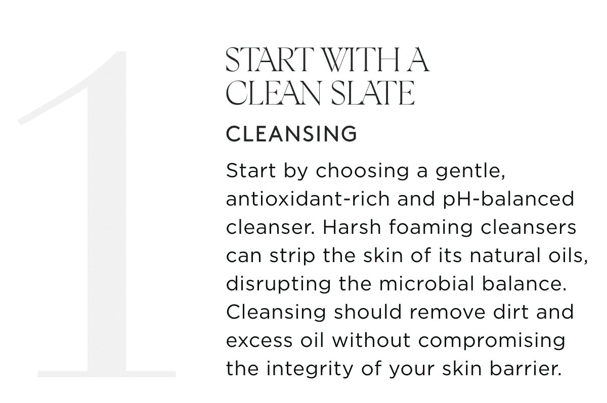 START WITH A CLEANSE