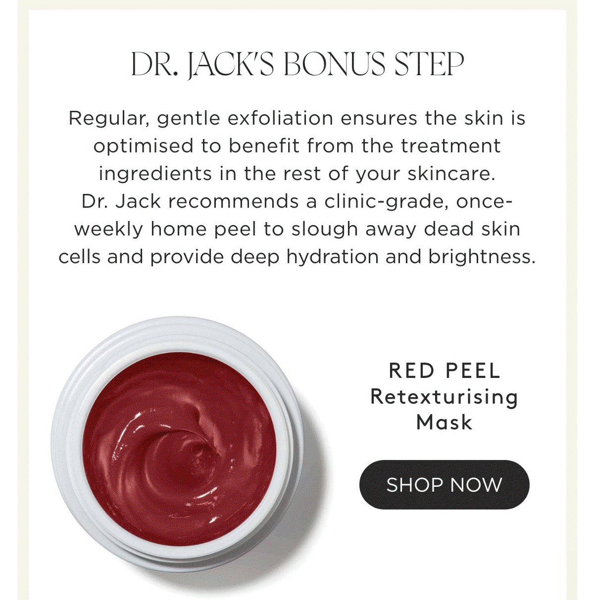 RED FACE PEEL- SHOP NOW