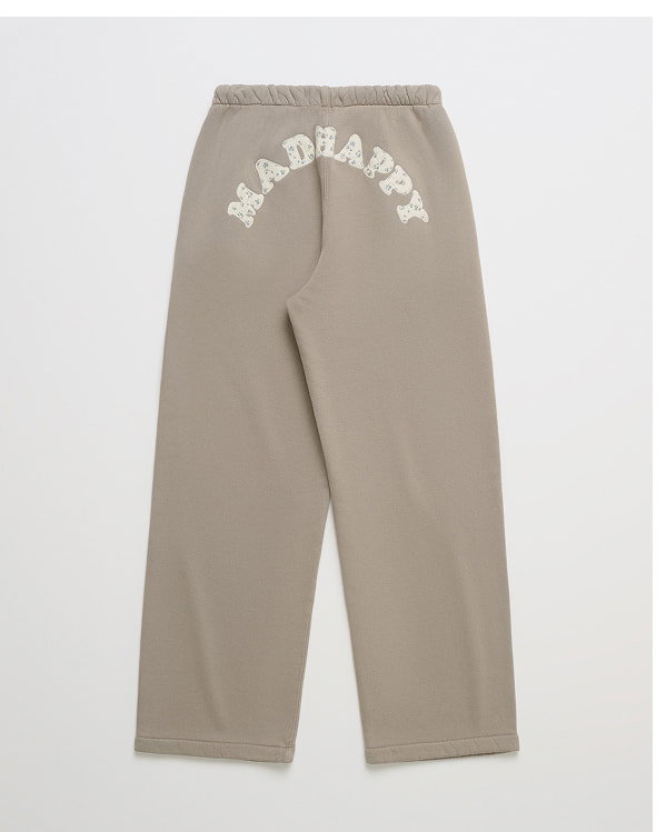 Ditsy Cooper Fleece Straight Sweatpant - Dust