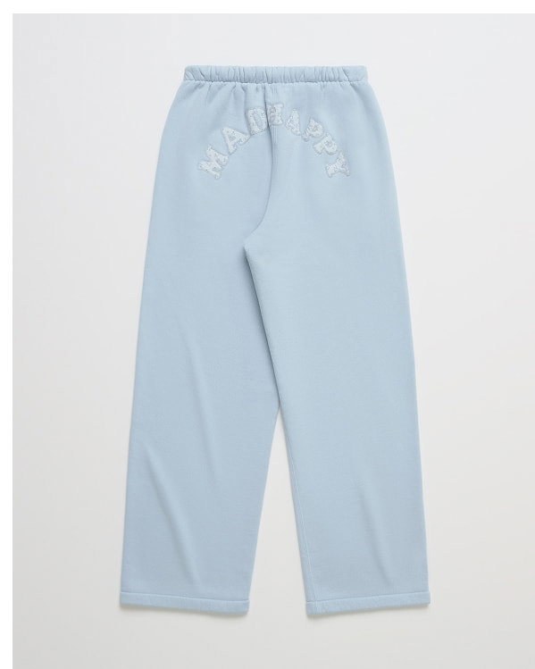 Ditsy Cooper Fleece Straight Sweatpant - Slate