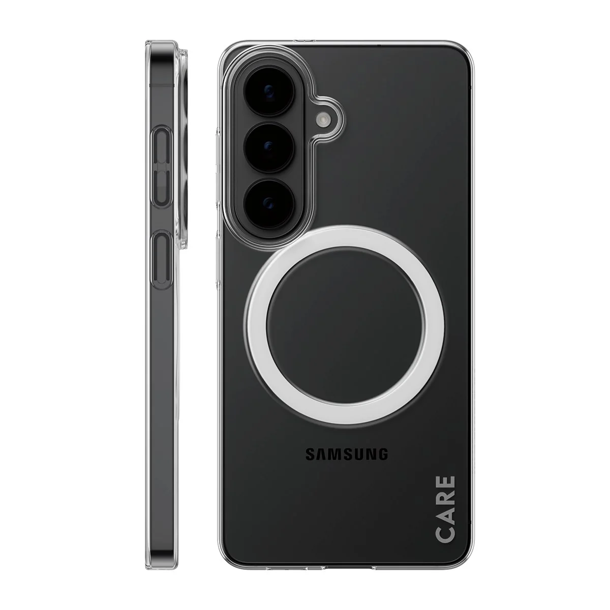 Image of CARE™ by PanzerGlass® SL1M Case Transparent w. Qi Samsung Galaxy S26
