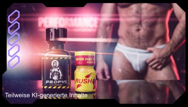 Poppers Wirkstoff Banner