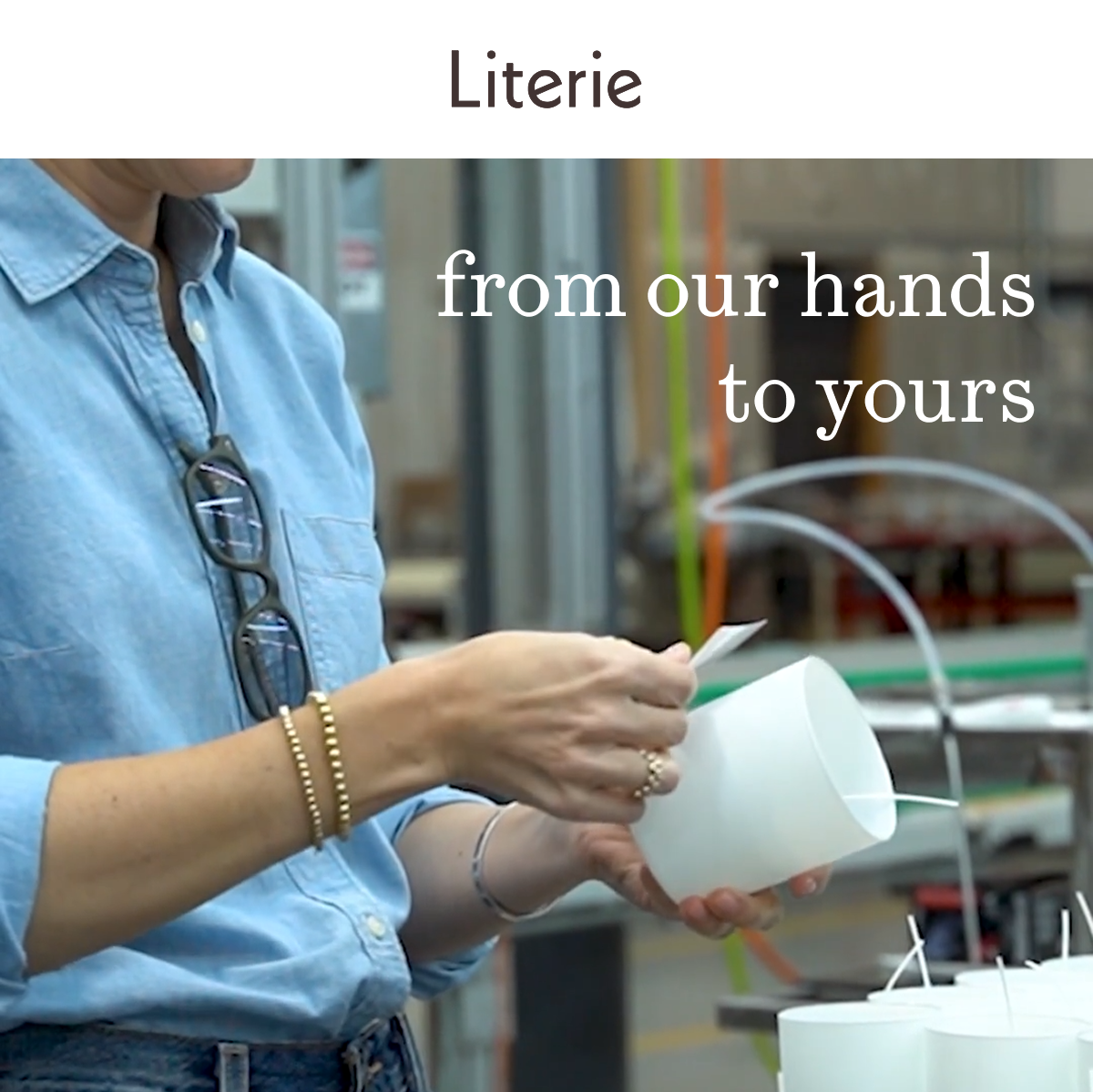 from our hands to yours