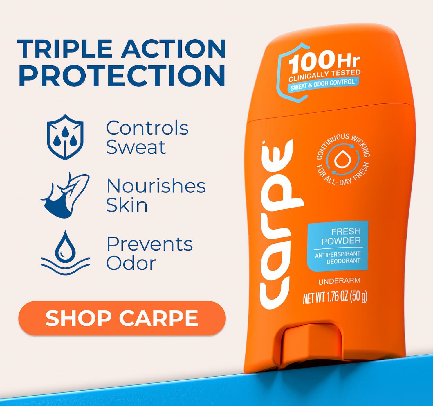 Carpe's Triple Action Protection 