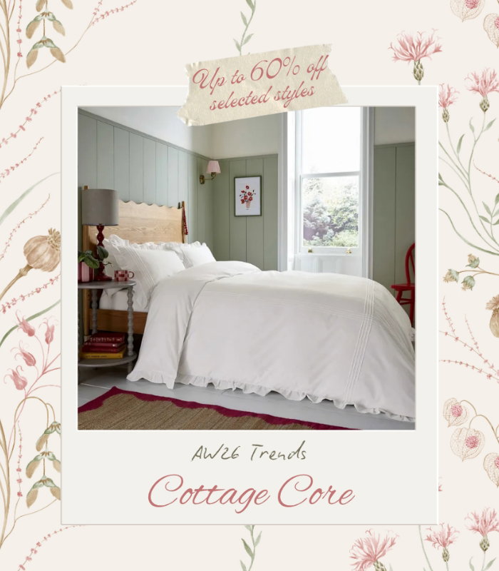 Your Cottage Core edit awaits 🌿 Up to 60% off selected styles 