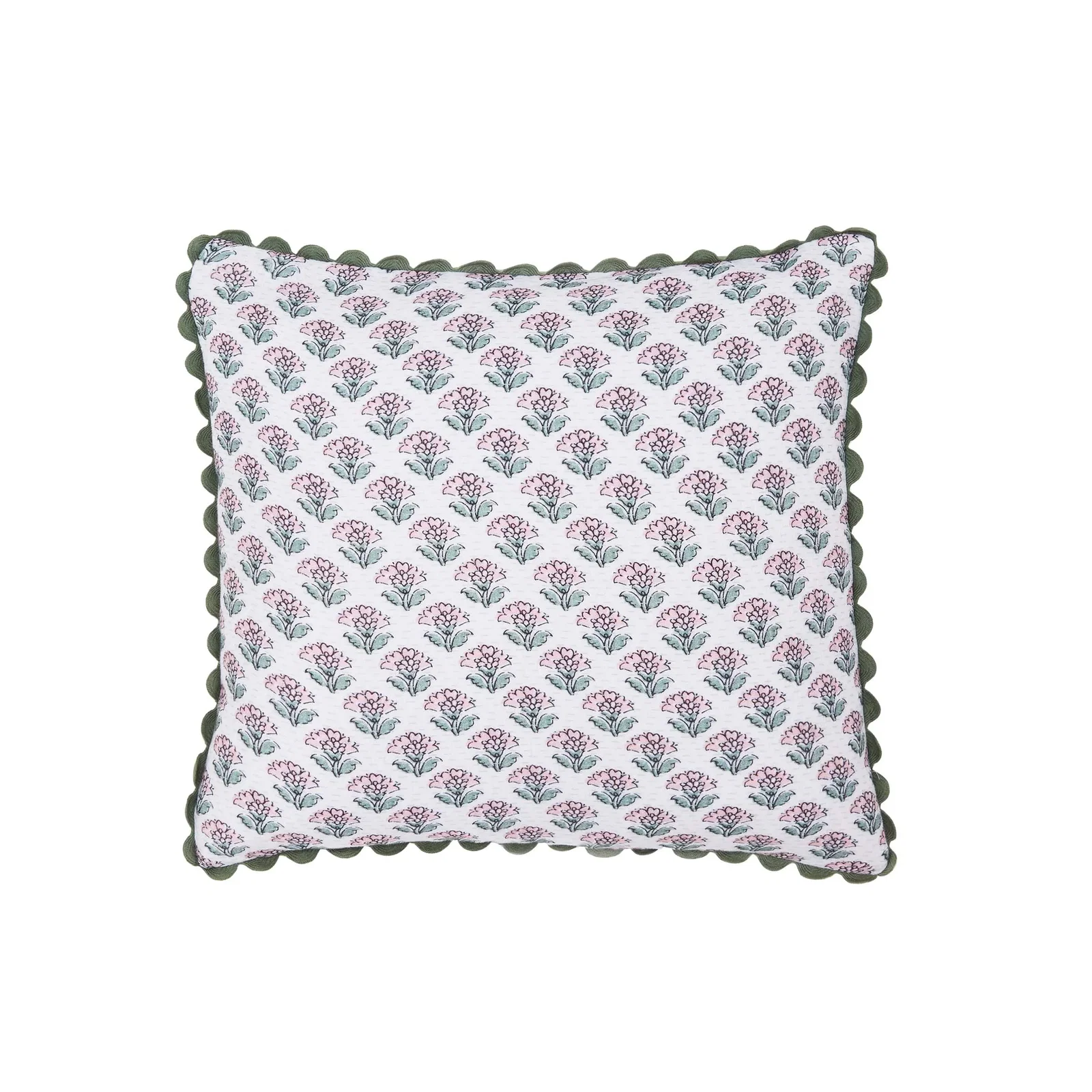 Image of Indienne Blockprint Cushion