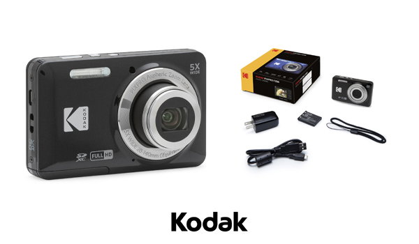 PIXPRO FZ55 Digital Camera, Black
