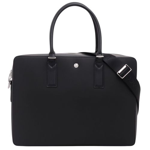 Lacoste Langon Piqu Laptop Bag - Black
