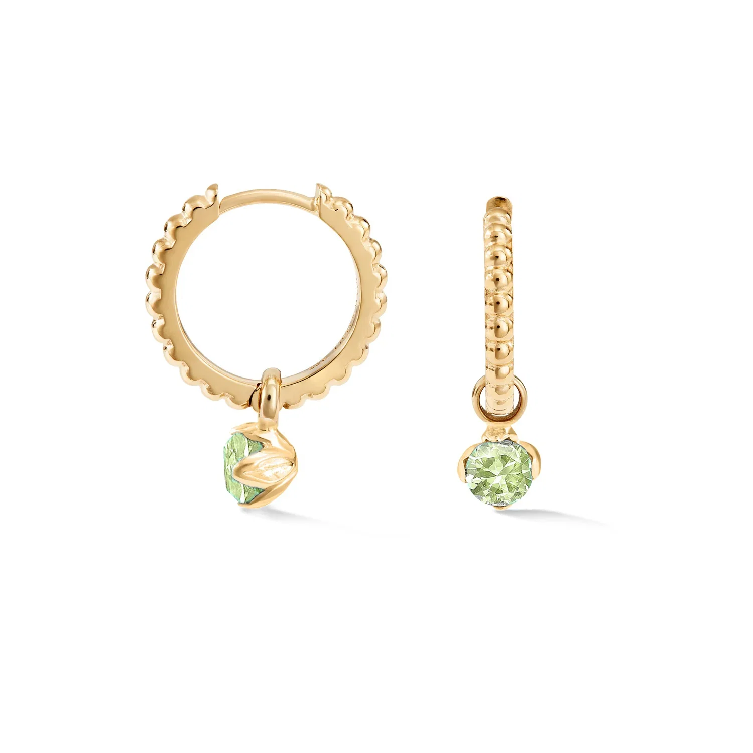 Image of Peridot Orissa Hoops