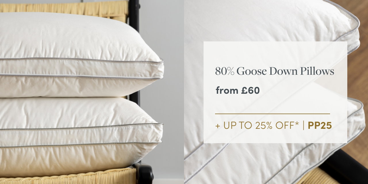 80% Goose Down Pillows