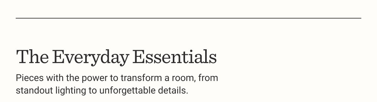 The Everyday Essentials