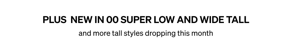 Plus New In 00 Super Low & Wide Tall