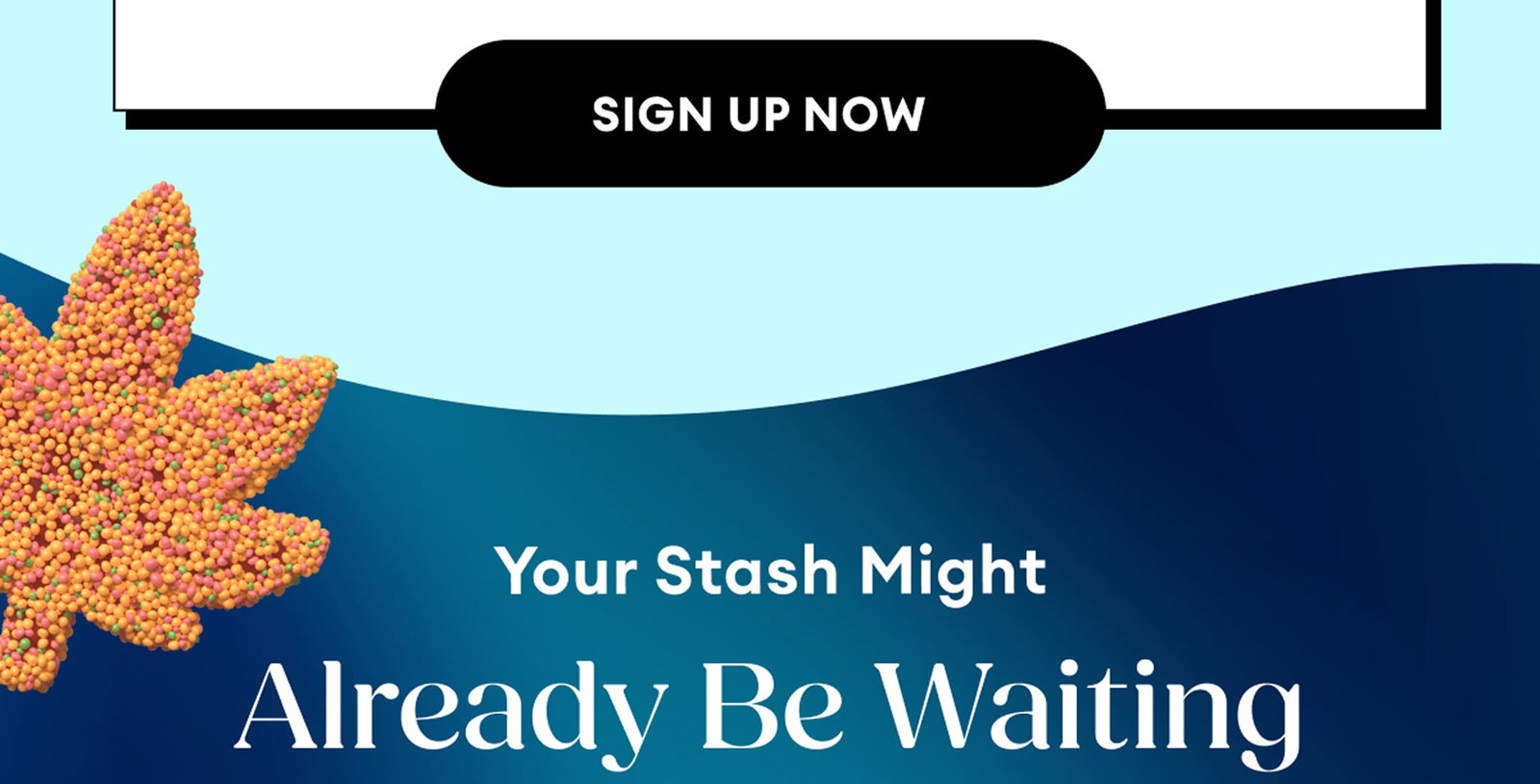 Sign Up Now | Your Stash Might Already Be Waiting