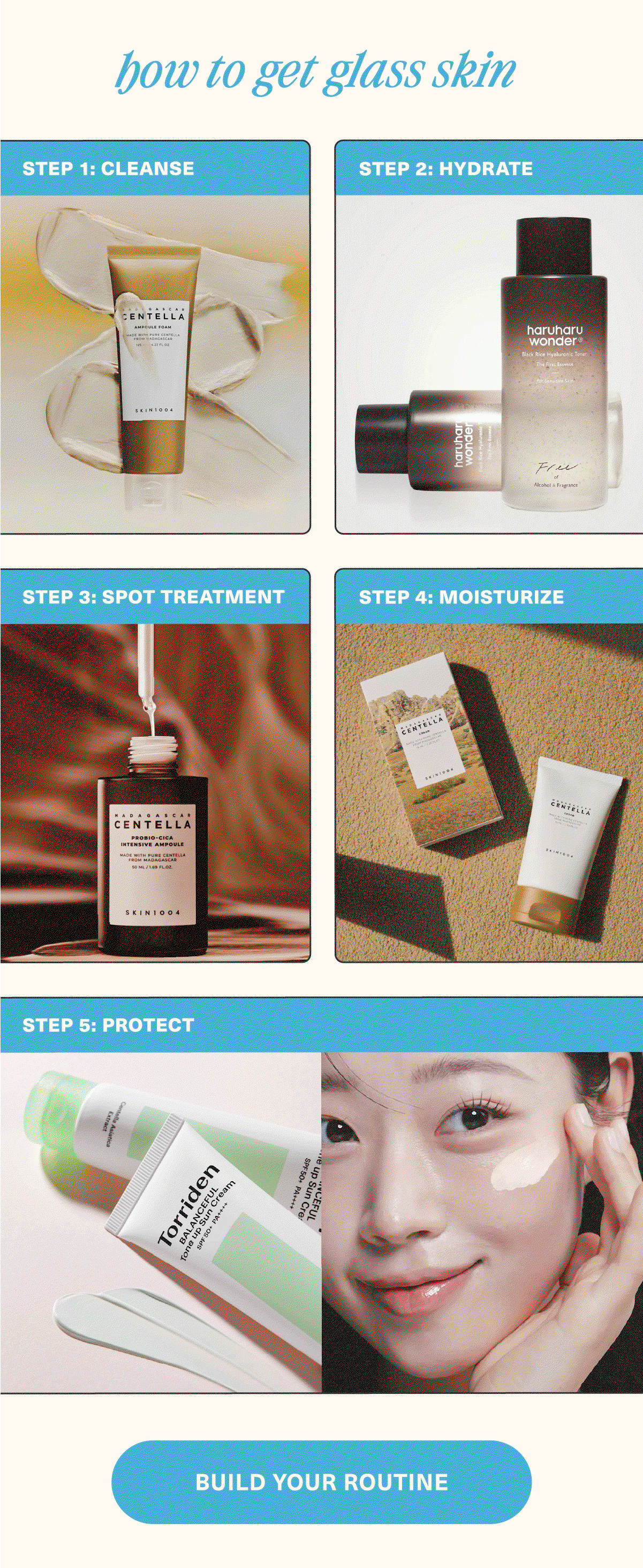 how to get glass skin