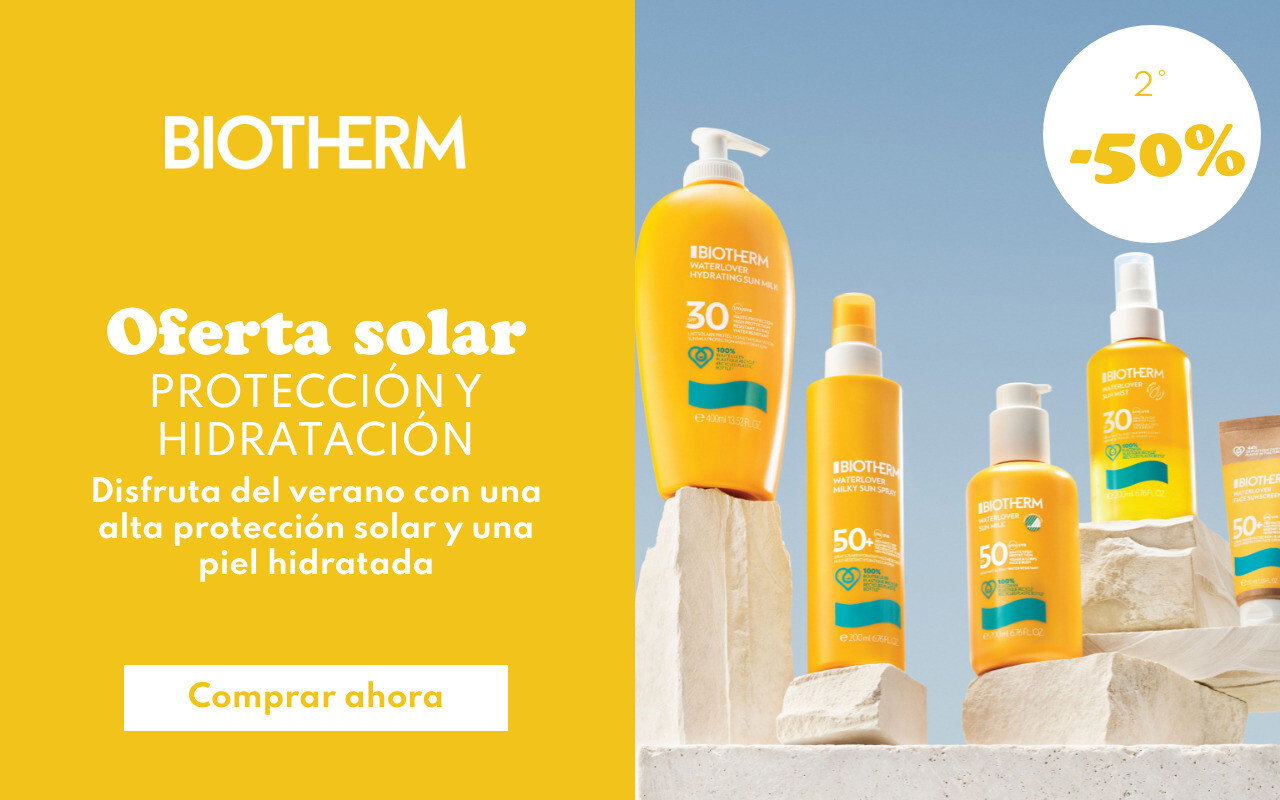 -50% en el segundo solar Biotherm