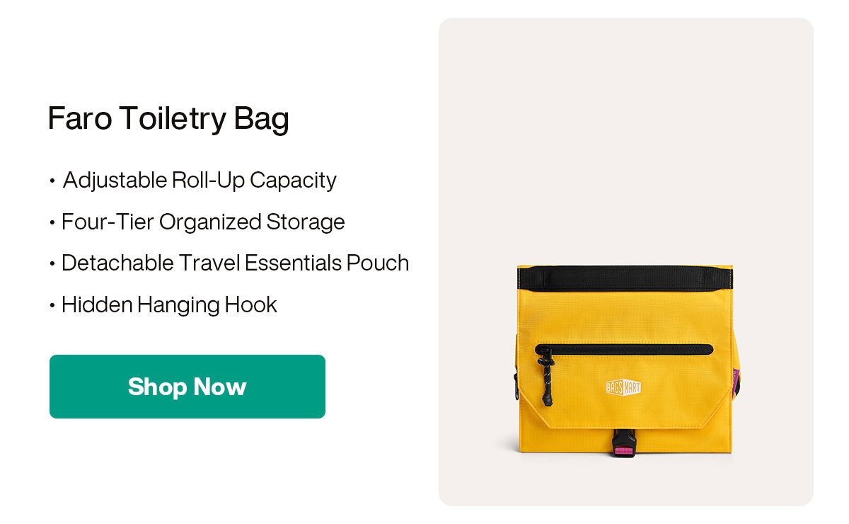 FARO Hanging Toiletry Bag