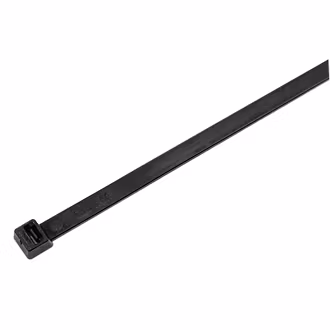 Essentials Cable Ties Black 450mm x 10mm 100 Pack