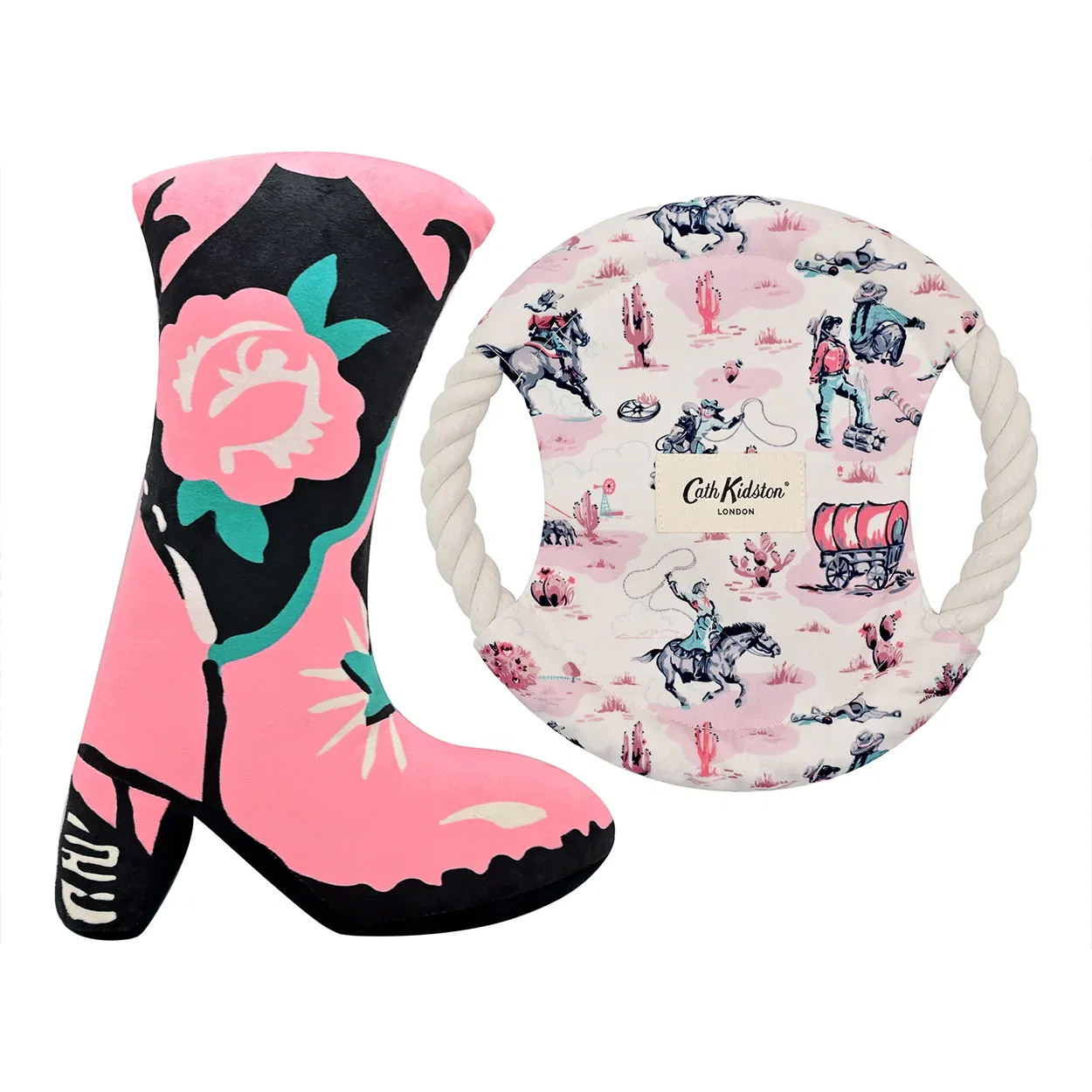 Image of Cath Kidston Cowgirl <br>Dog Toy Bundle