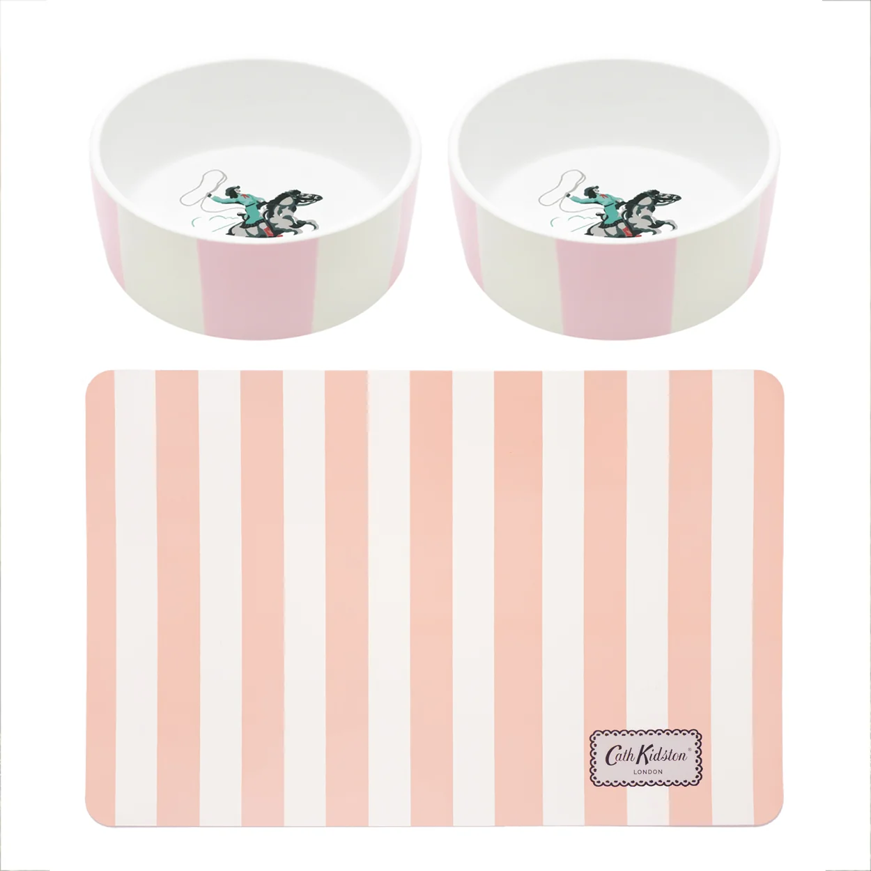 Image of Cath Kidston Stripe<br> Feeding Bundle