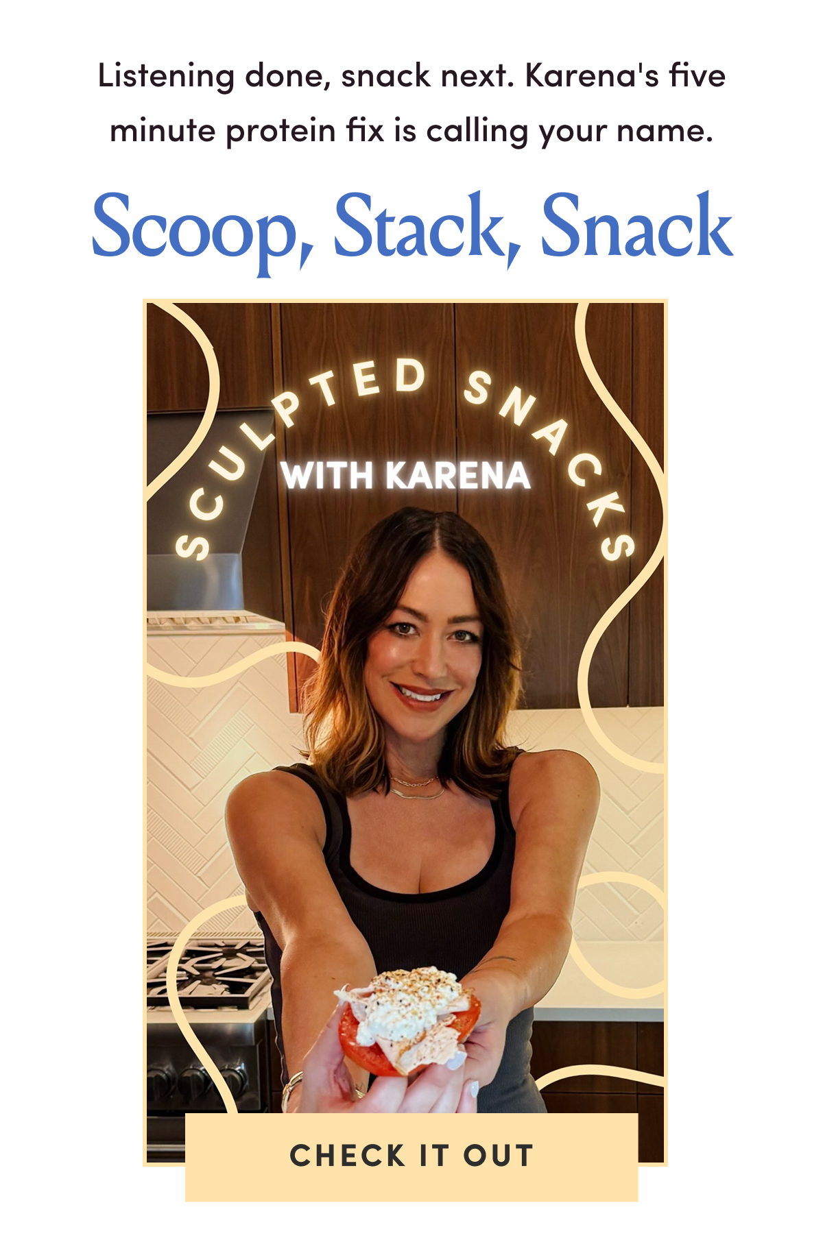 Scoop, Stack, Snack