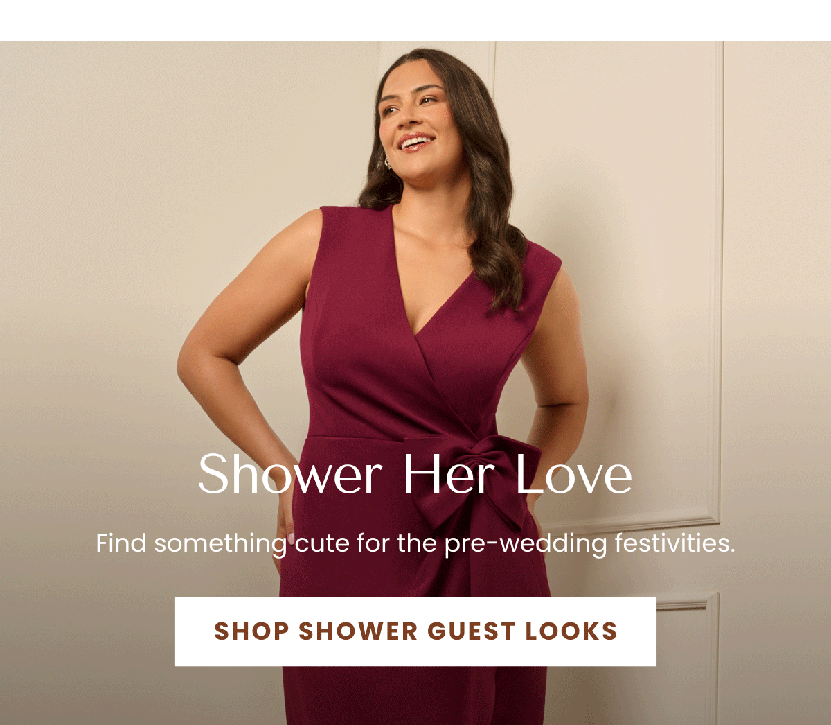 SHOP SHOWER GUEST LOOKS