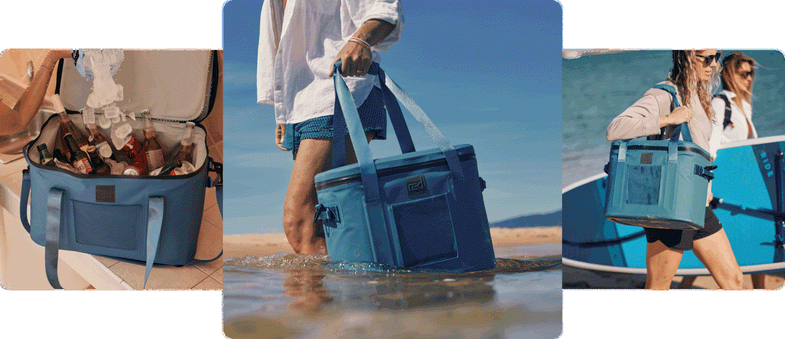 Red Equipment's Storm Blue Waterproof Soft Cooler bags V2.0
