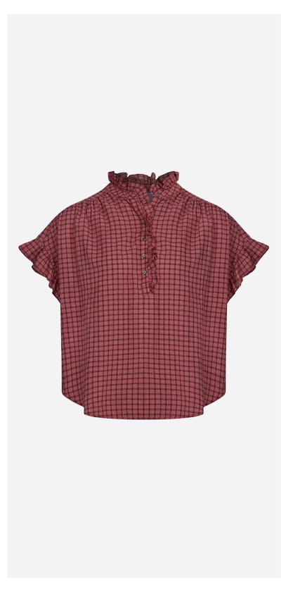 Brie Top In Cocoa Berry
