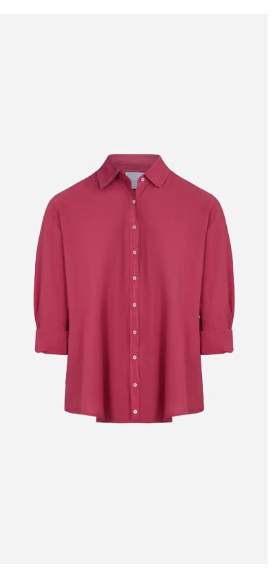 Xirena Beau Shirt In Crimson