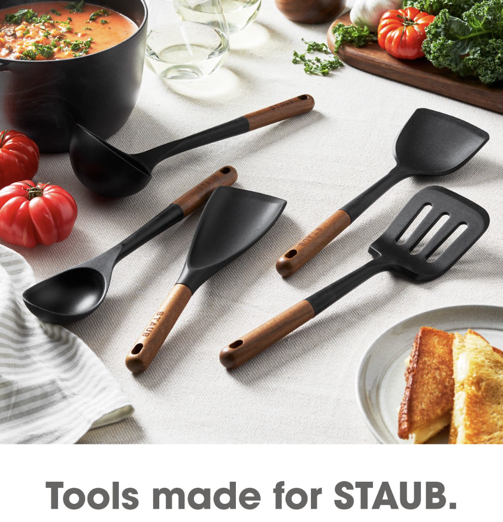 Protect your cookware surfaces with the right tools.