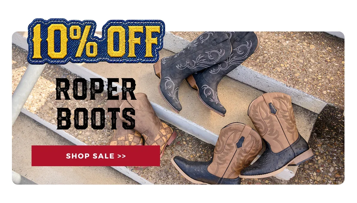 10% OFF ROPER BOOTS