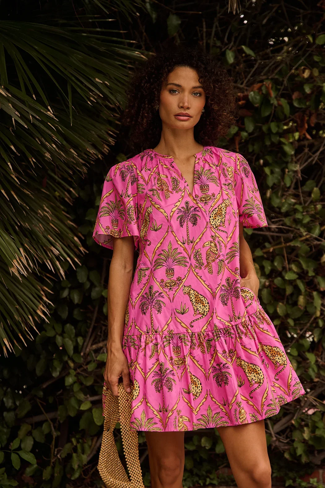 Image of Azari Shift Mini Dress Pantheress