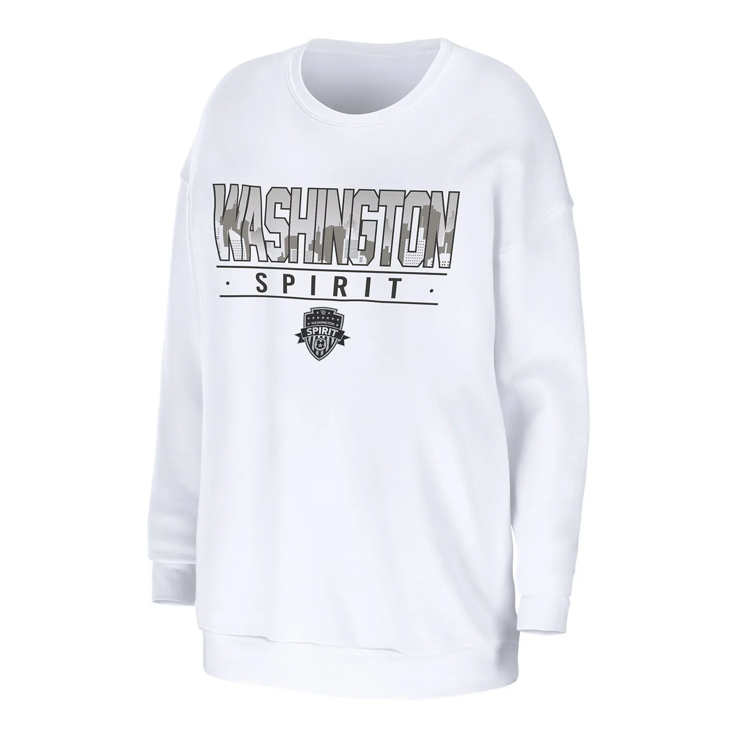 Image of Women's Washington Spirit WEAR White Crewneck