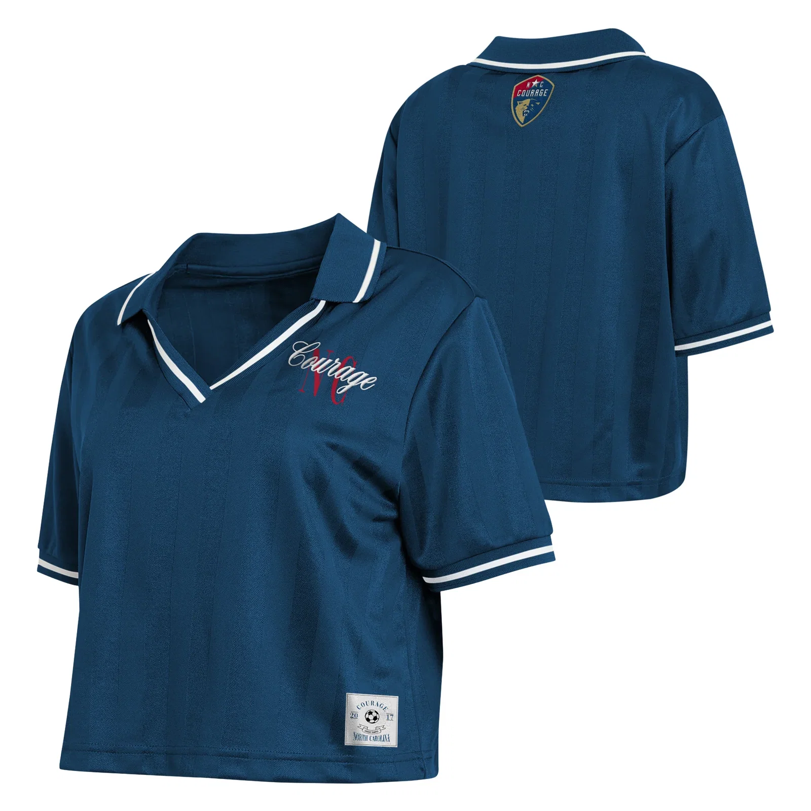 Image of Women's NC Courage Cropped Polo