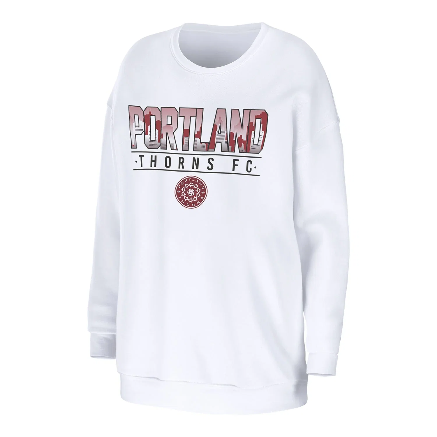 Image of Women's Portland Thorns WEAR White Crewneck